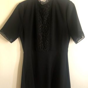 Zara Black Skater Dress